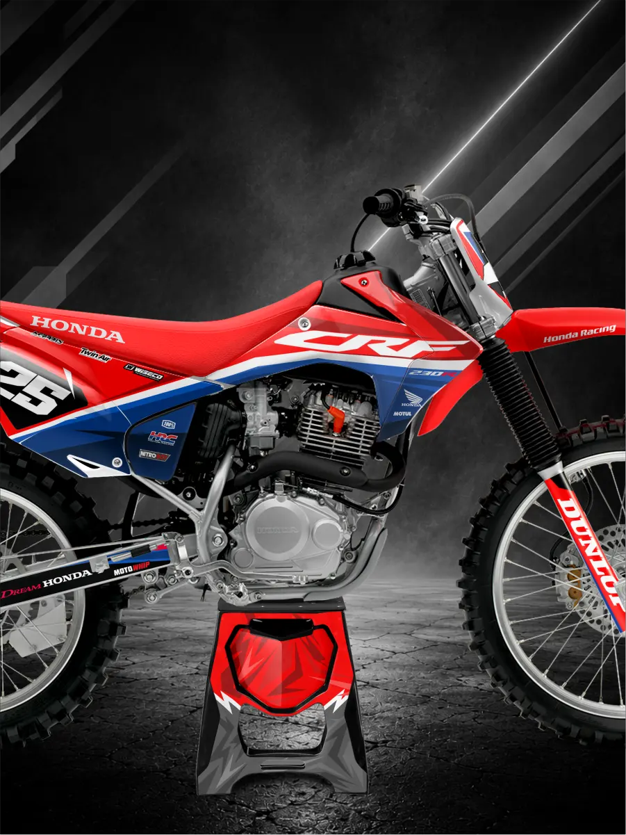 Stickers para Honda Crf230F 2018 - MotoGraphix