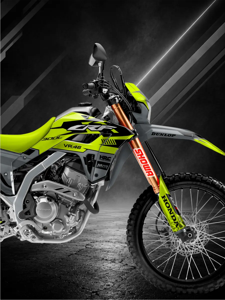 Stickers para Honda Crf300L 2025 - MotoGraphix