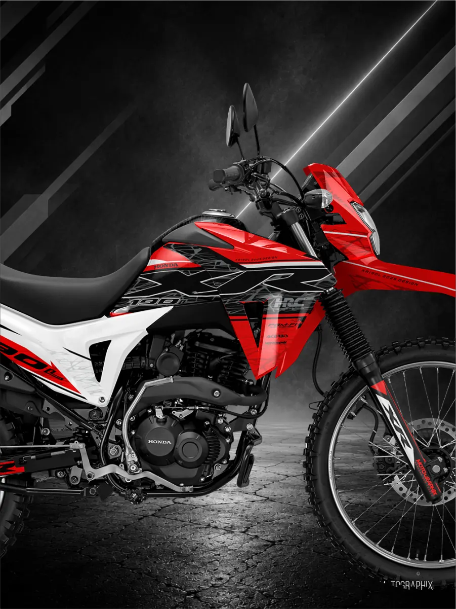 Stickers para Honda Xr190L V2 - MotoGraphix