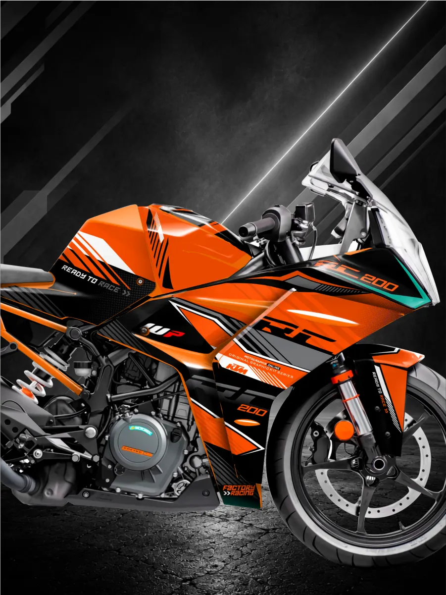 Stickers para Ktm Rc V2 - MotoGraphix
