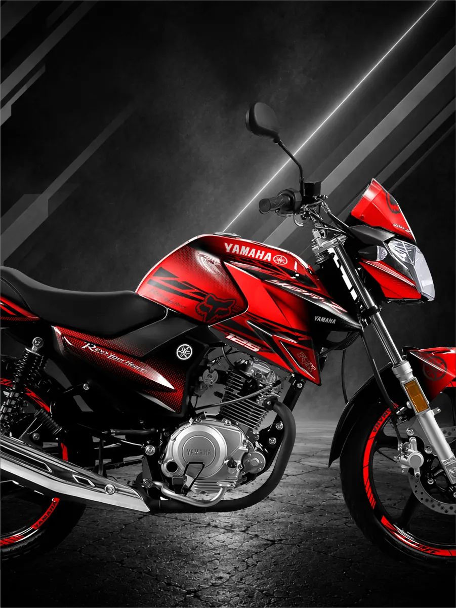 Stickers para Yamaha Ybr125 - MotoGraphix